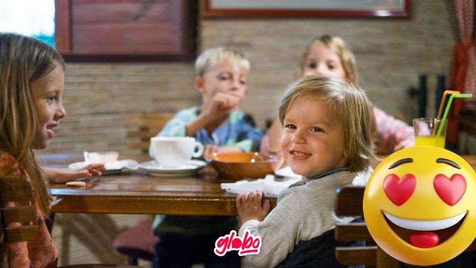 Promoción en restaurante por el Día del Niño.