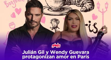 Julián Gil y Wendy Guevara protagonizan una historia de amor en París, Francia