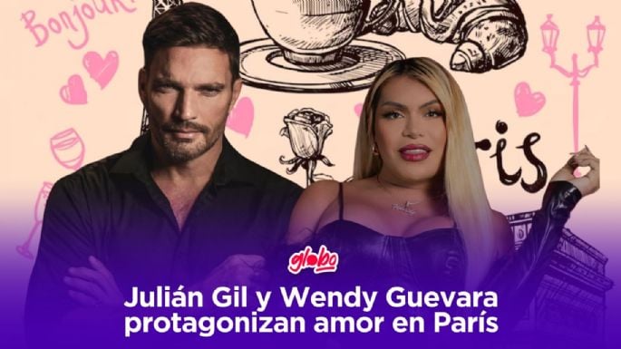 Julián Gil y Wendy Guevara protagonizan una historia de amor en París, Francia