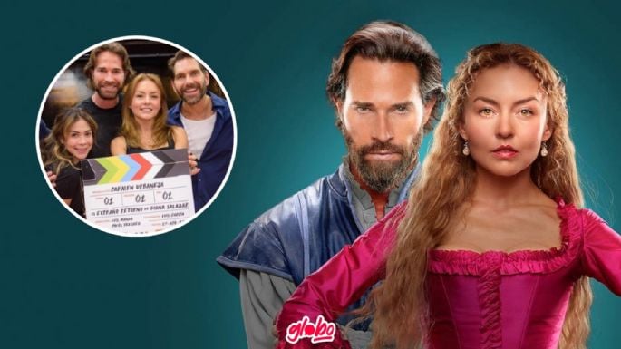 El extraño retorno de Diana Salazar: 5 imágenes detrás de cámaras que los fans de Angelique Boyer y Sebastián Rulli deben ver