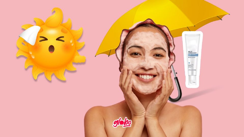 Protector solar para el cuidado de tu piel y el desvanecimiento eficaz de manchas.