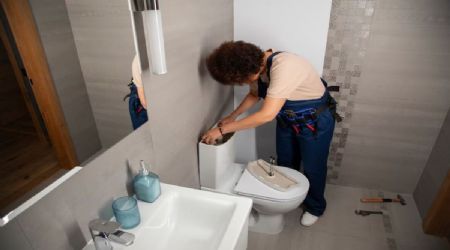 Cómo limpiar la caja del baño: El truco rápido para eliminar el sarro con vinagre
