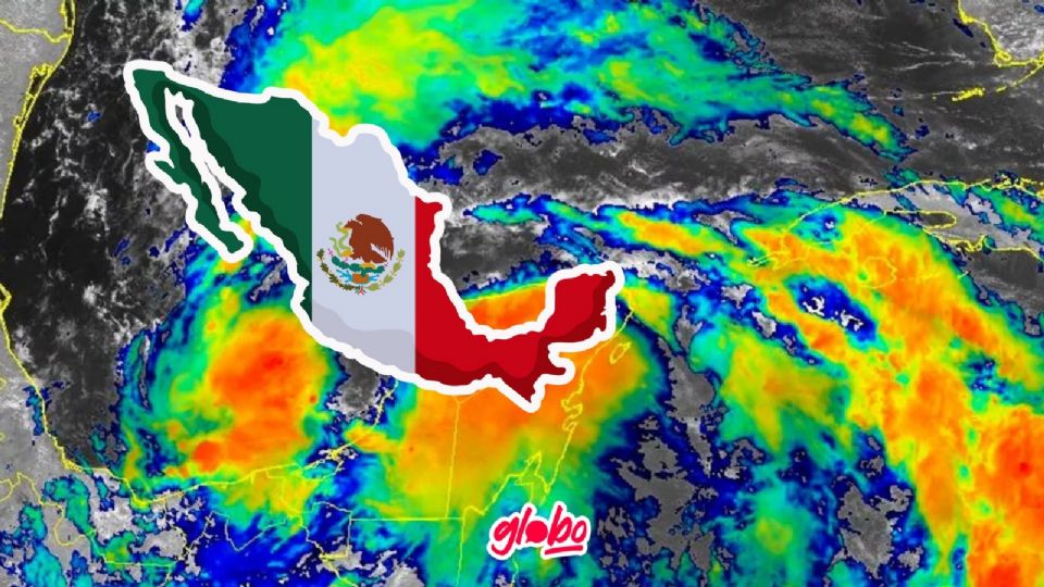 Ciclón con posibilidad de huracán amenaza estados de la república mexicana.