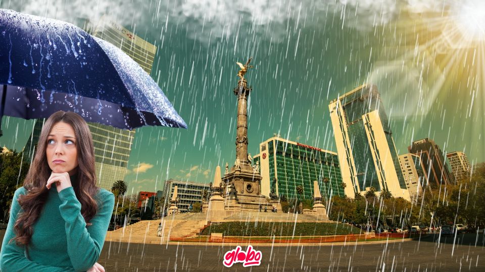 La Ciudad de México se caracteriza por tener clima cambiante a lo largo de todo el día.
