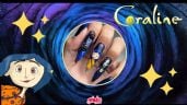 Foto ilustrativa de la nota titulada Uñas de Coraline: Nail Art para lucir una manicura de tu película favorita