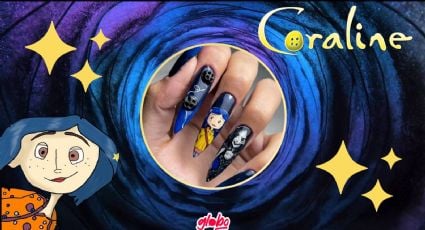 Uñas de Coraline: Nail Art para lucir una manicura de tu película favorita