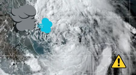 Imágenes de la tormenta tropical Alberto: Así se ve desde el espacio