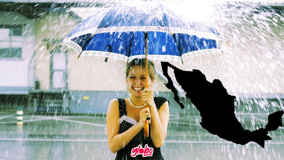 Grandes lluvias en México, con presencia de agua en la mayor parte del territorio nacional.