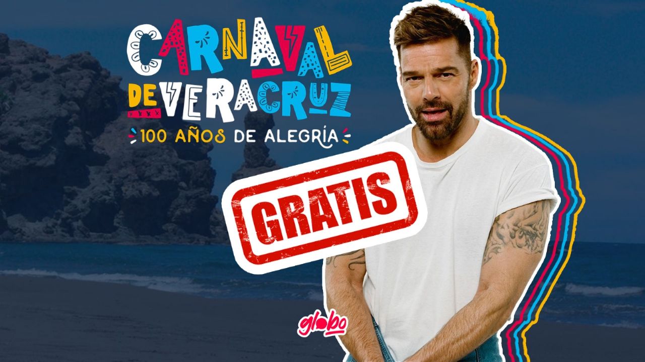 Carnaval de Veracruz 2024 Ricky Martin dará concierto GRATIS Fecha y