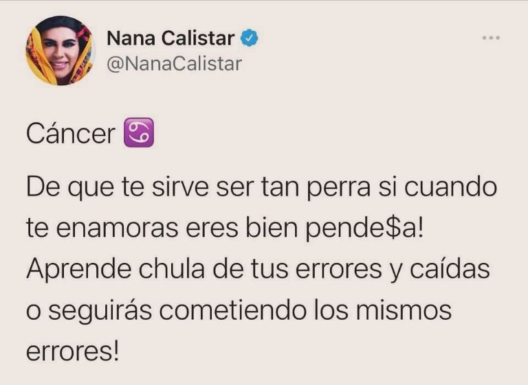 horoscopo cancer nana calistar