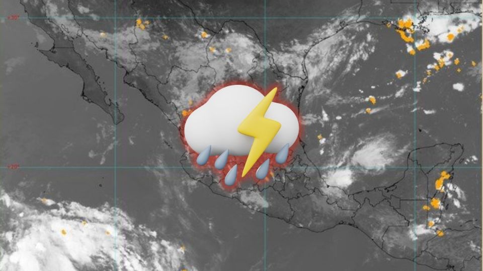 Ondas Tropicales 8 y 9 en México: los 10 estados que tendrán fuertes lluvias, granizo y descargas eléctricas