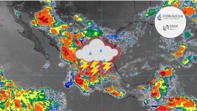 Potencial ciclón tropical se fortalece en el Pacífico: Estos son los estados afectados con lluvias y tormentas