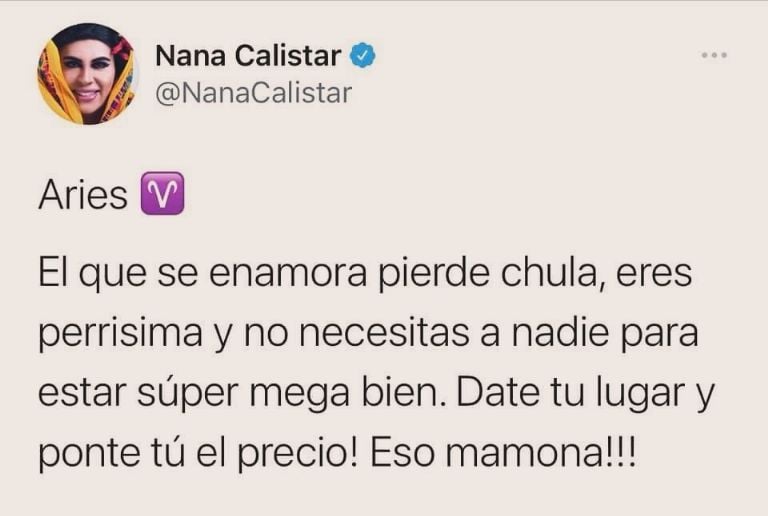 horoscopo nana calistar