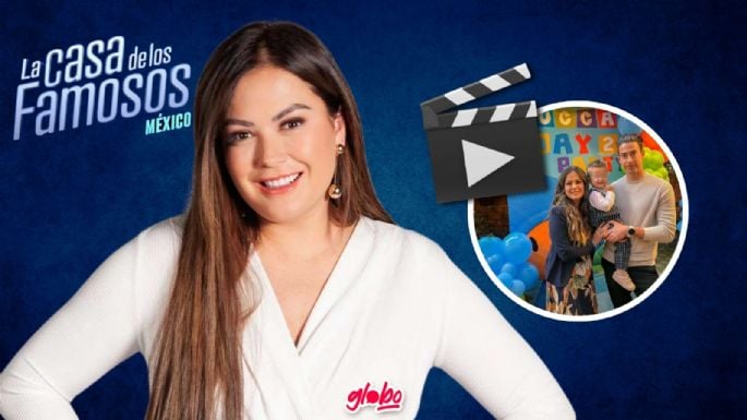 La Casa de los Famosos México: Despedida de Mariana Echeverría y su hijo, al borde de las lágrimas | Video