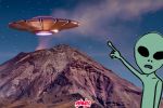 Foto ilustrativa de la nota titulada: ¿Volcán Popocatépetl esconde Base Extraterrestre?: Esto describieron científicos de Harvard