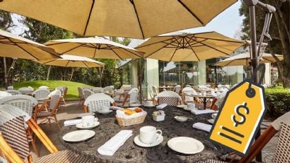 Así es el restaurante dentro del Bosque de Chapultepec con buffet de menos de 500 pesos