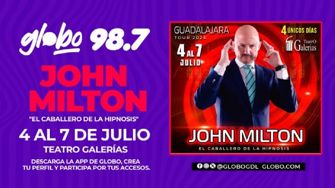 JOHN MILTON EN GDL 2024