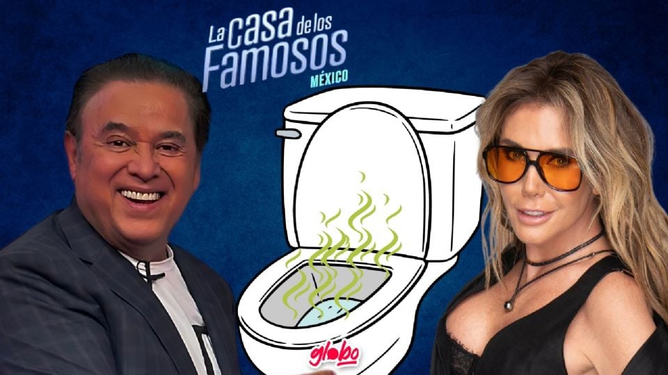 LCDLF: ¿Qué comiste? Mario Bezares le deja una sorpresa en el baño a Sabine  Moussier | Video | FM Globo