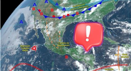 Esta es la trayectoria de la tormenta tropical Aletta, según el SMN