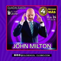 JOHN MILTON EN GDL 2024