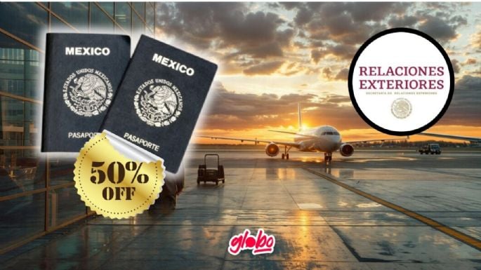 Descuento del 50% en el pasaporte mexicano: ¿Cómo funciona y para quiénes aplica?