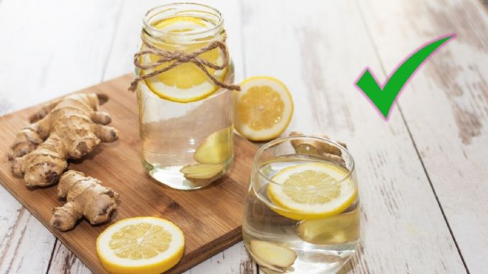 ¿Cómo se hace el agua de limón con jengibre para perder peso? Este es el efecto que produce