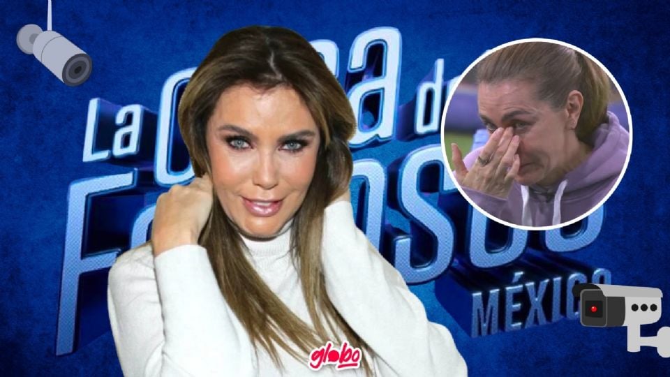 Sabine Moussier se despidió de sus compañeros del cuarto Tierra, pues ya no se siente tan confiada de su permanencia en el reality show.