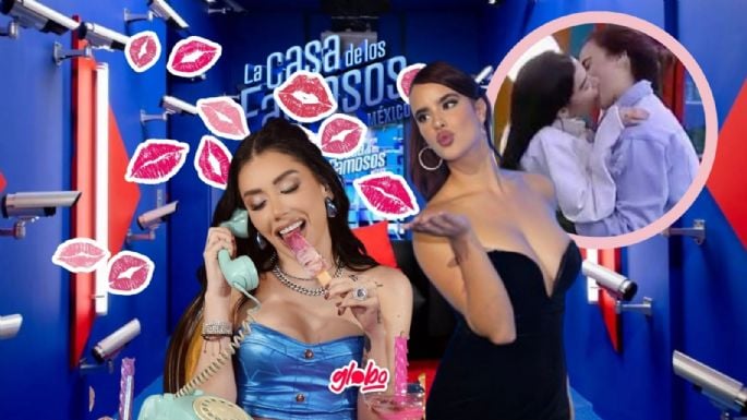 Beso de Gala Montes y Karime Pindter en La Casa de los Famosos México: ¿Garime es real? | VIDEO