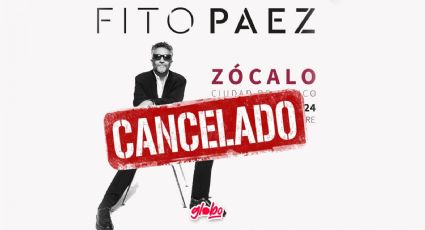 Fito Páez GRATIS en el Zócalo de CDMX: La razón por la que se CANCELÓ su concierto este fin de semana