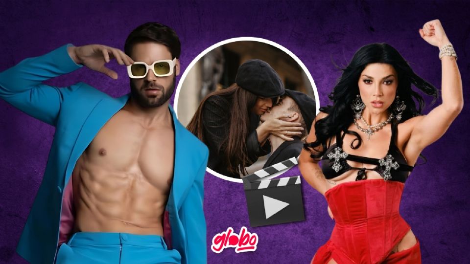 Jorge Loza y Ferka protagonizan romance apasionado en programa de televisión.