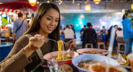 El puesto callejero donde venden comida ¡como en Tailandia!