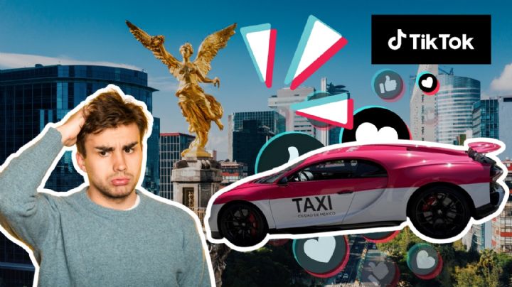 ¿De quién es el TAXI bugatti de la CDMX que se volvió viral en TikTok?