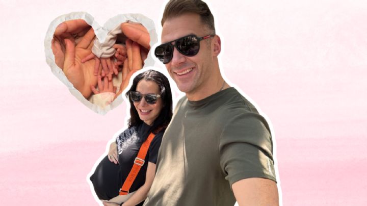 Martha Higareda abraza a sus gemelas en hermoso parto y comienza a elegir nombres con Lewis Howes