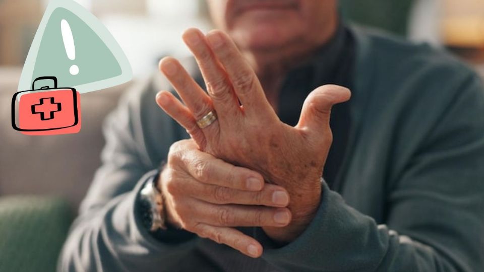 La artritis causa rigidez y dolor.