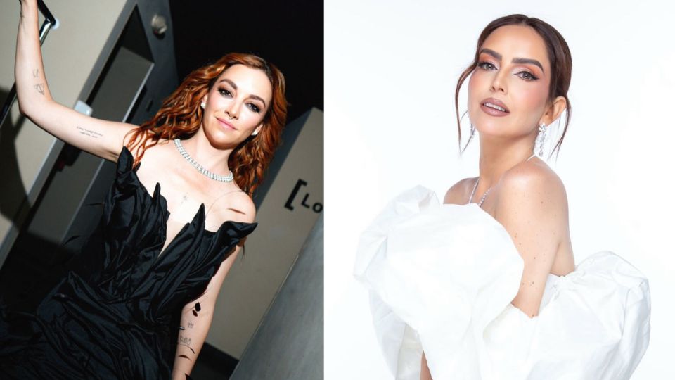 Regina Blandón y Karla Díaz de JNS sorprenden al besarse en medio de posada