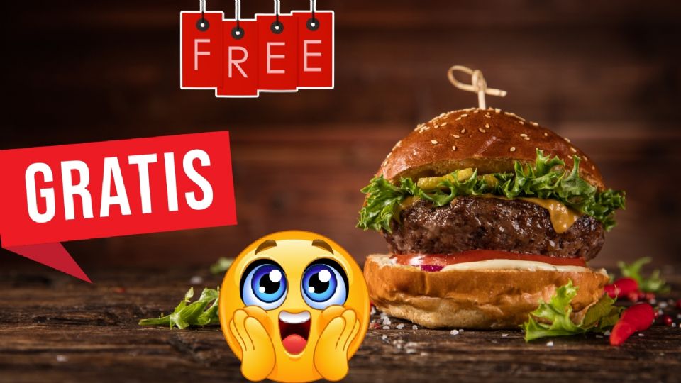 Hamburguesas GRATIS el martes 16 de diciembre en México.