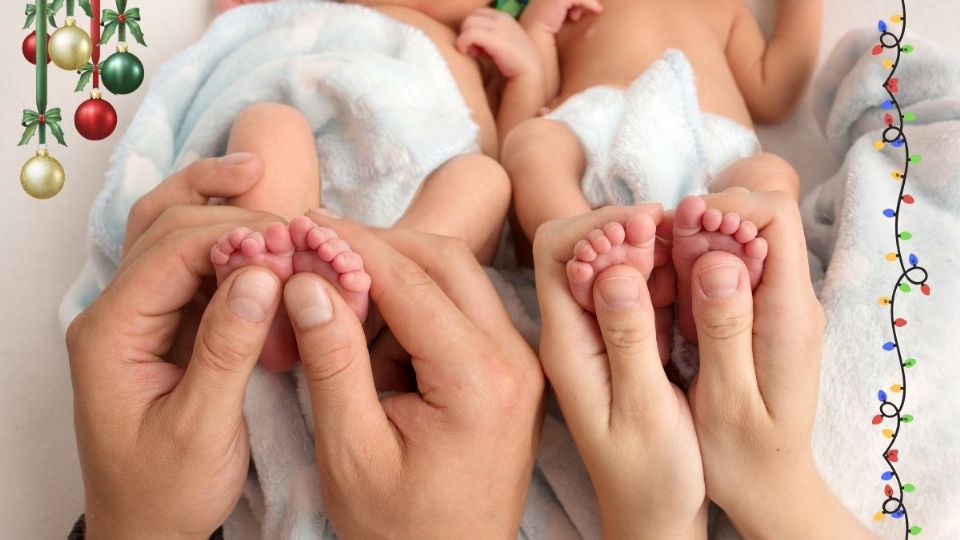 Así es la primera Navidad de Martha Higareda y su esposo tras dar a luz a sus gemelas