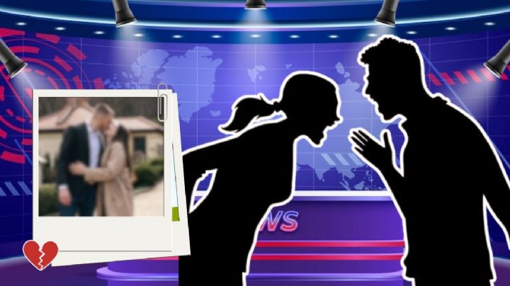 ¡Descubierto! Hombre iba a besar a amante durante noticiero y se da cuenta que está EN VIVO (VIDEO)