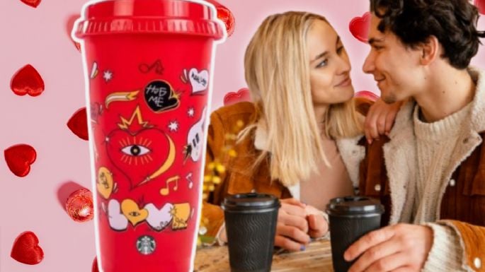 El vaso coleccionable de San Valentín que puedes consegui en esta importante cafetería