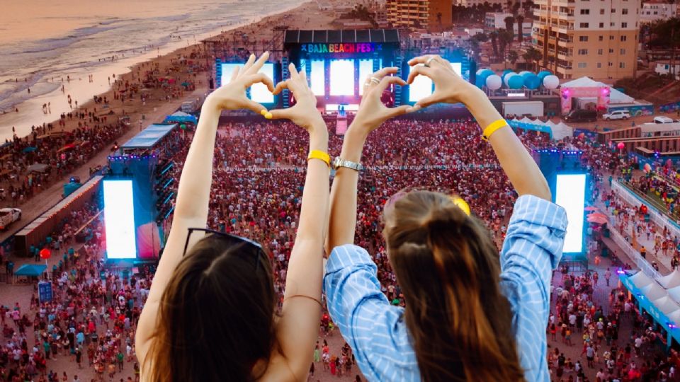 Baja Beach Fest 2025 en Baja California.