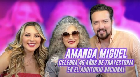 ¿Cómo celebrará sus 45 años de carrera Amanda Miguel? | Café Globo