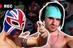 Foto ilustrativa de la nota titulada: Australian Suicide: VIDEO de cuando perdió su máscara vs. Daga; antes y después en la Lucha Libre Mexicana