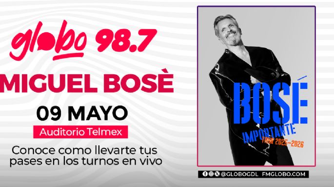 MIGUEL BOSE EN GDL CON NUEVA GIRA
