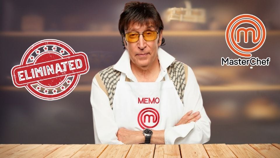 MasterChef Celebrity 2025, así quedó eliminado Memo Ríos en la semana tres de la competencia.