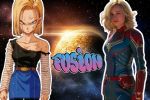 Foto ilustrativa de la nota titulada: Así luciría la fusión de Androide 18 y Capitana Marvel, según la inteligencia artificial