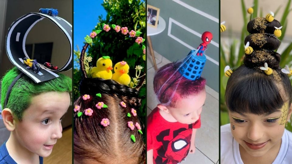 Peinados Locos, las mejores opciones para este 30 de abril, Día del Niño 2025.
