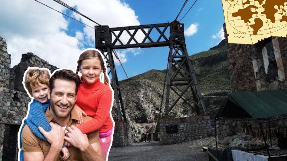 El Puente de Ojuela, ofrece vistas panorámicas del cañón y la sierra.