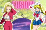 Foto ilustrativa de la nota titulada: Así se vería la fusión de Androide 18 de Dragon Ball Z y Serena de Sailor Moon según la Inteligencia
