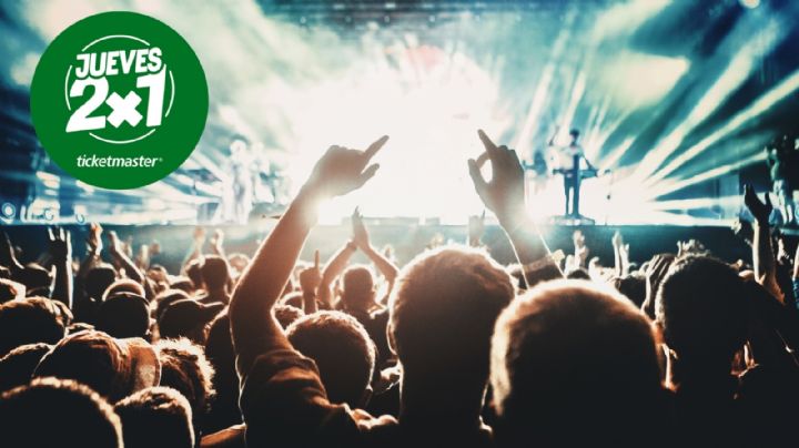 Jueves 2x1 en Ticketmaster: Lupita D’Alessio, Kabah, Tecate Emblema y más, boletos de conciertos GRATIS 15 de mayo