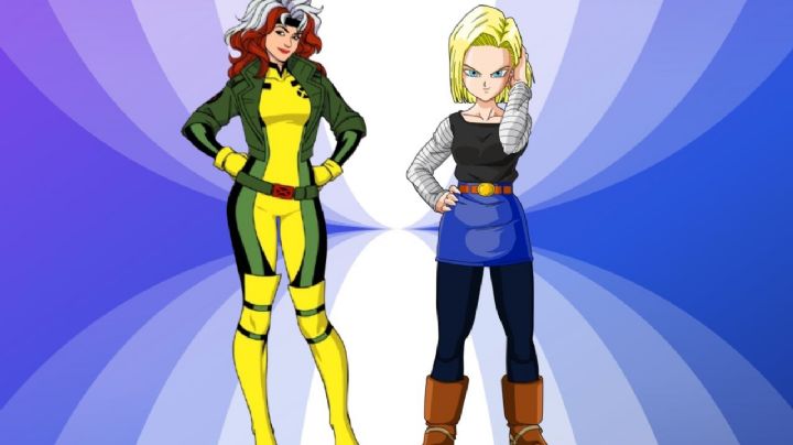 Así luciría la fusión de Androide 18 y Rogue, de X-Men, según la inteligencia artificial
